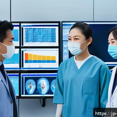 스포츠의학 이직 시 유의 사항 - A modern sports medicine clinic scene featuring a diverse team of medical professionals wearing clea...